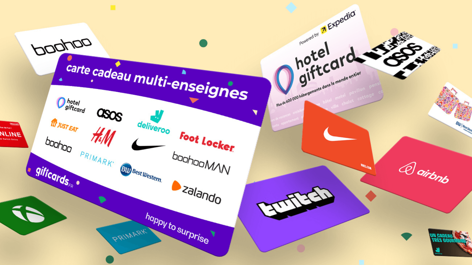 Top 10 des Gift Cards en France